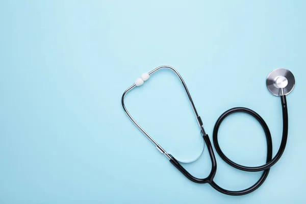 depositphotos_302698580 stock photo medical stethoscope on a blue